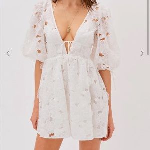 For Love And Lemons Leighton Mini Dress MED NWT